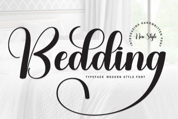 Discover Bedding: A Font That Adds a Personal Touch to Any Design