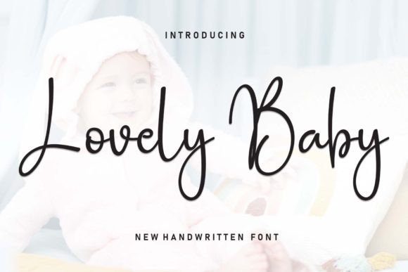 Lovely Baby: A Handwritten Font for Heartfelt Designs