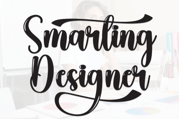 Smarting Designer: A Handwritten Font with Endless Creative Possibilities